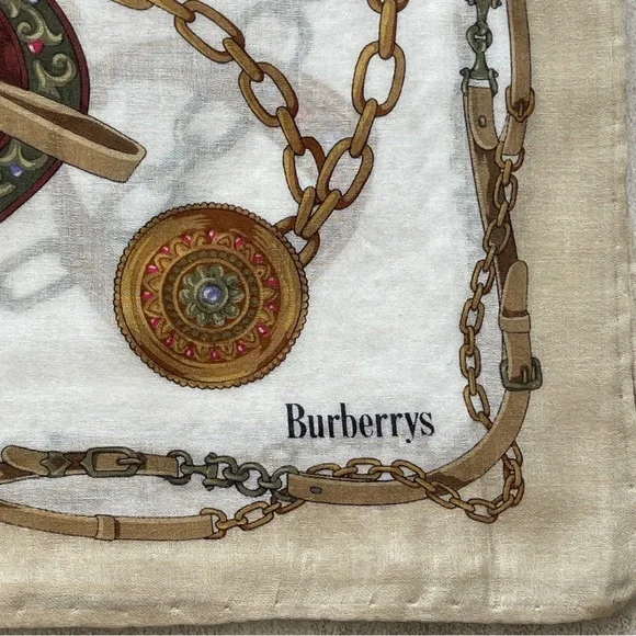 Burberry Saddle and Reins Print Scarf - Picture 3 of 7